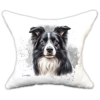 Plüss párna kutyás-névvel is rendelhető Border Collie