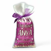 Hűtőmágnes & illatzsák levendulával-A világnak csak egy Anya vagy....
