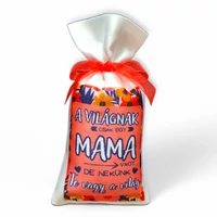 Hűtőmágnes & illatzsák levendulával-A világnak csak egy Mama vagy....2