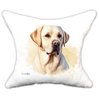 Plüss párna kutyás-névvel is rendelhető-Labrador