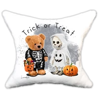 Plüss párna Menő maci-trick or treat