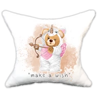 Plüss párna Menő maci-make a wish