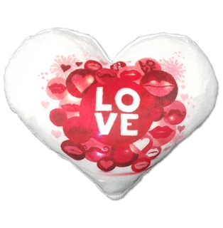 Plüss párna Szív LOVE