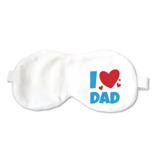 Levendulás szempárna mosható huzattal I Love Dad