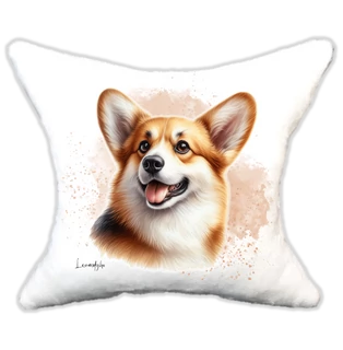 Plüss párna kutyás-névvel is rendelhető Corgi