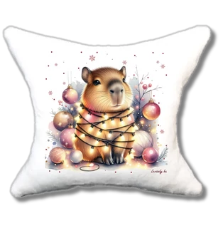 Plüss párna Capybara kavalkád