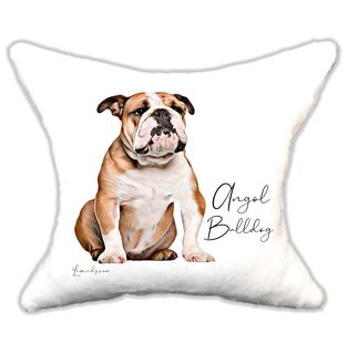 Plüss párna  Angol Buldog