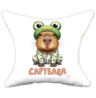 Plüss párna Capybara Béka