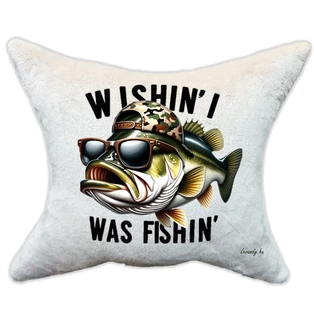 Plüss párna Horgász csónak  Fishing