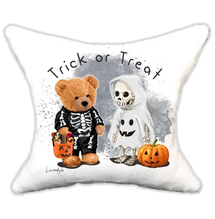Plüss párna Menő maci-trick or treat