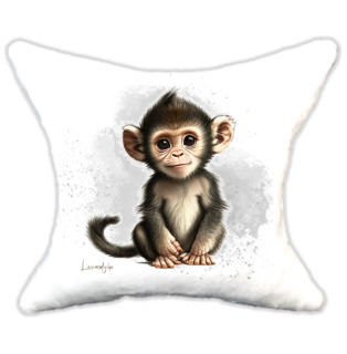 Plüss párna majom-névvel is rendelhető 
