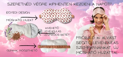Levendulás szempárnák
