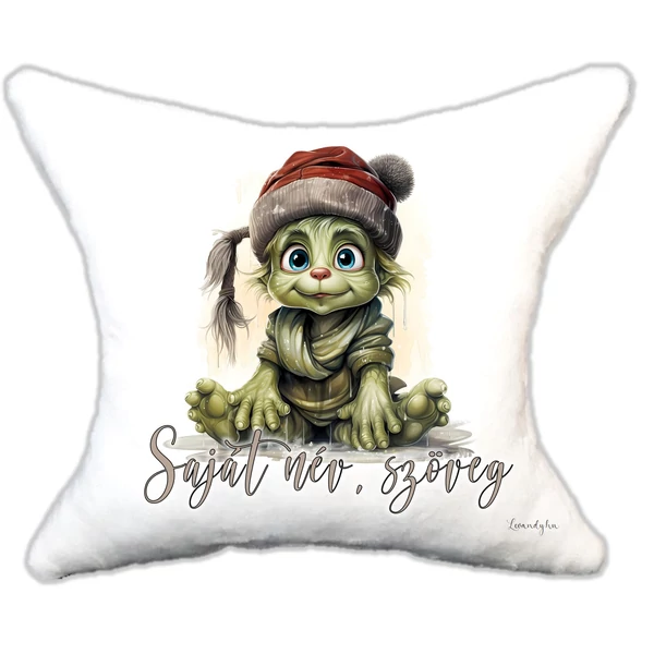 Plüss párna cuki grincs névvel is rendelhető