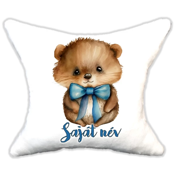 Plüss párna Hörcsög fiú -Saját névvel is rendelhető