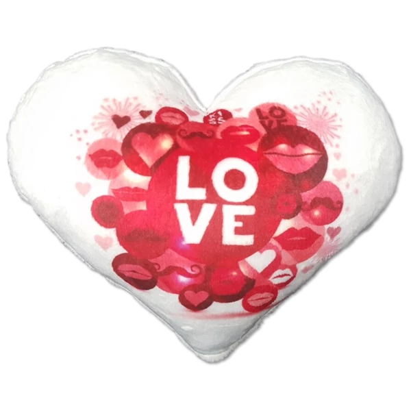 Plüss párna Szív LOVE