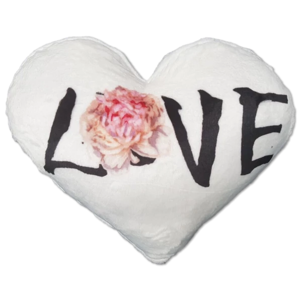 Plüss párna Szív LOVE