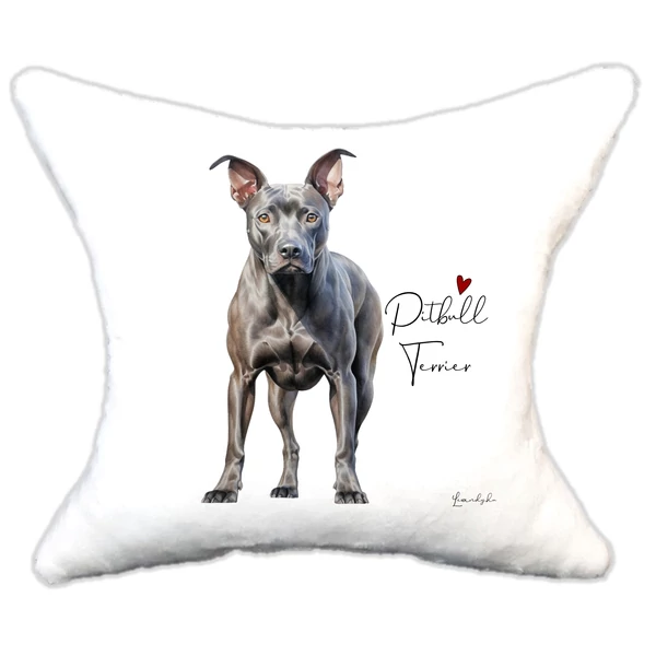 Plüss párna kutya Pitbull terrier