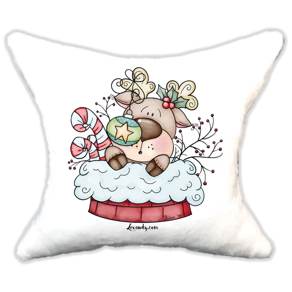 Plüss párna Rénszarvas csomag