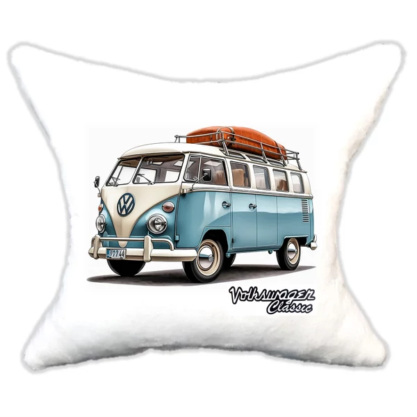 Plüss párna autó Volkswagen T1