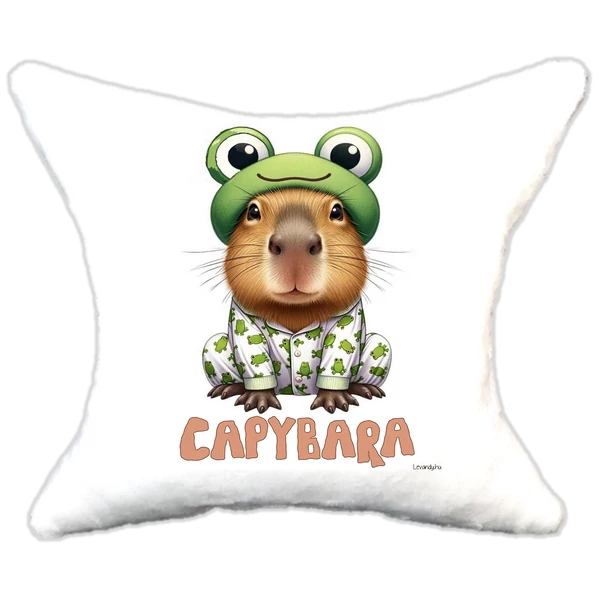 Plüss párna Capybara Béka