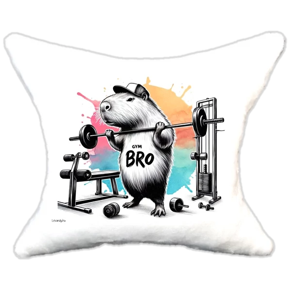 Plüss párna Capybara konditerem