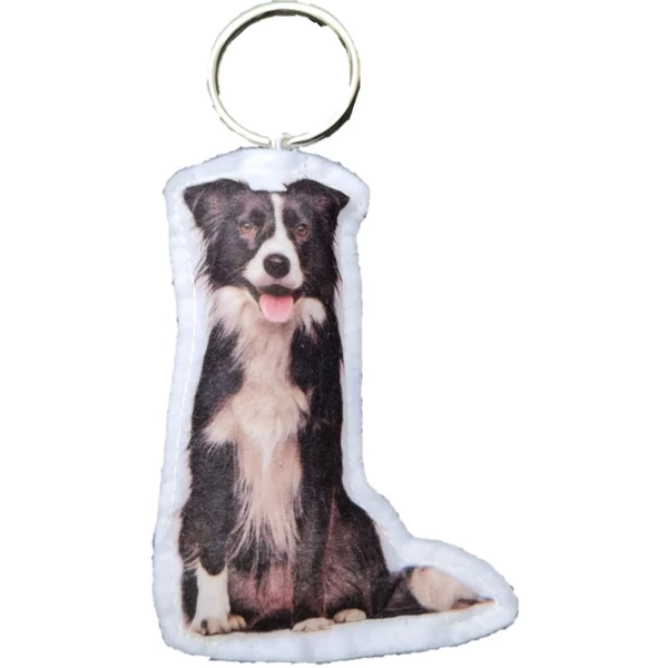 Kutya kulcstartó Border collie