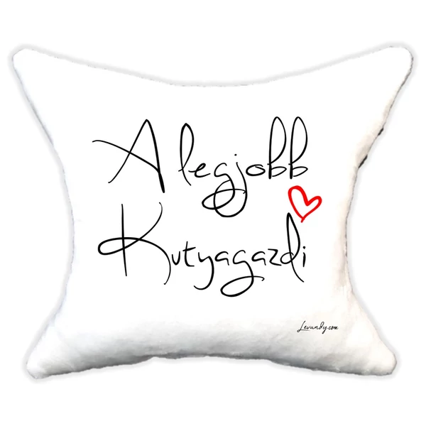 Plüss párna A legjobb Kutyagazdi
