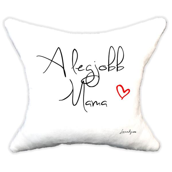 Plüss párna A legjobb Mama