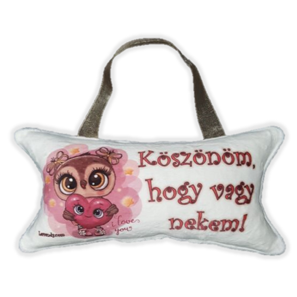 Mini Üzenő párna köszönöm,hogy vagy nekem