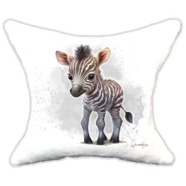 Plüss párna zebra-névvel is rendelhető 